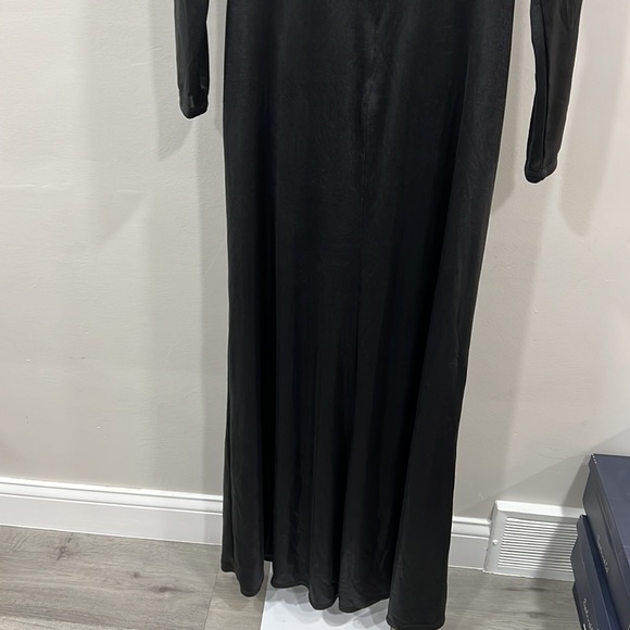 Lauren Ralph Lauren Women's Twist-Front Foil Print Jersey Gown - Picture 9 of 10